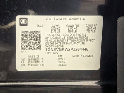 2023 Chevrolet Traverse LT Cloth