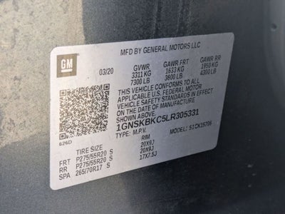 2020 Chevrolet Tahoe LT