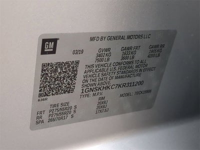 2019 Chevrolet Suburban LT