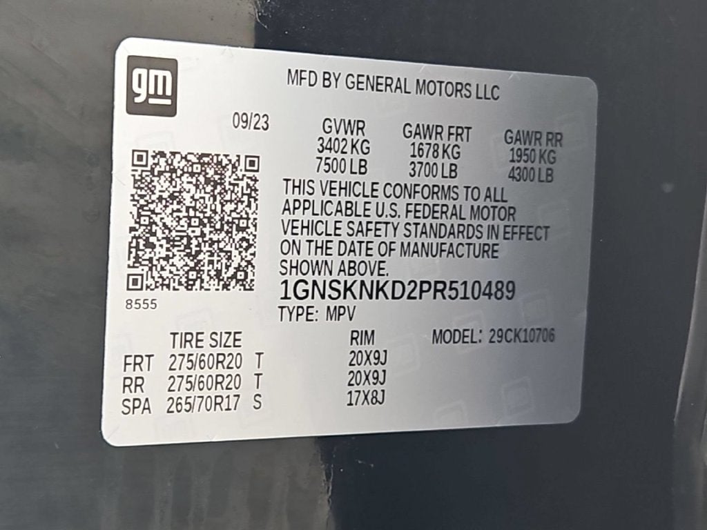 2023 Chevrolet Tahoe LT