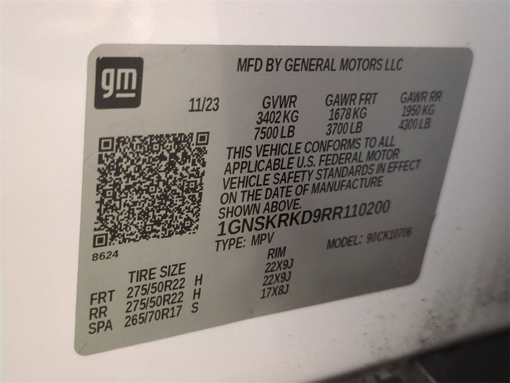 2024 Chevrolet Tahoe RST