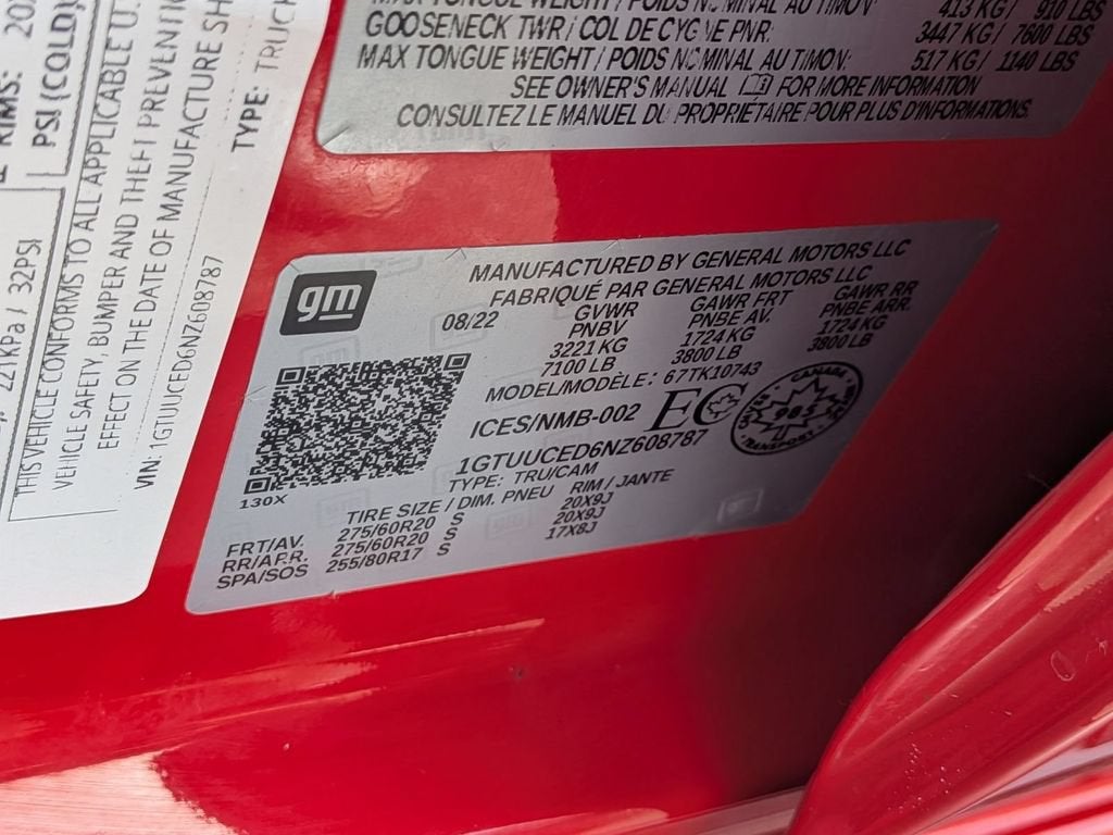 2022 GMC Sierra 1500 Elevation