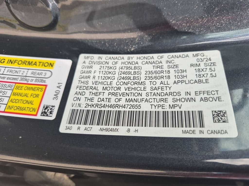 2024 Honda CR-V EX AWD