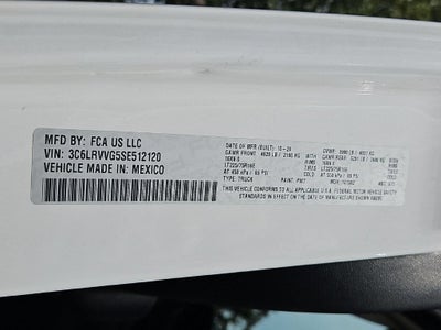 2025 RAM ProMaster Cargo Van Tradesman