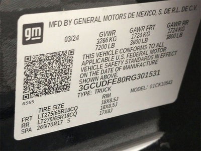 2024 Chevrolet Silverado 1500 LT Trail Boss