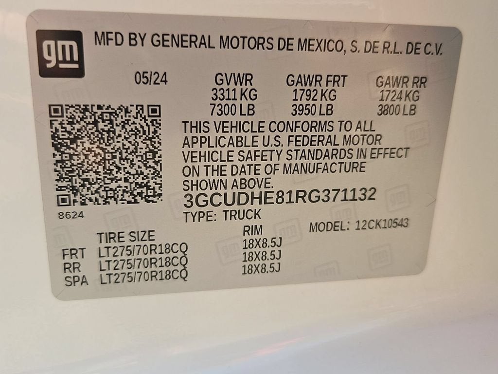 2024 Chevrolet Silverado 1500 ZR2