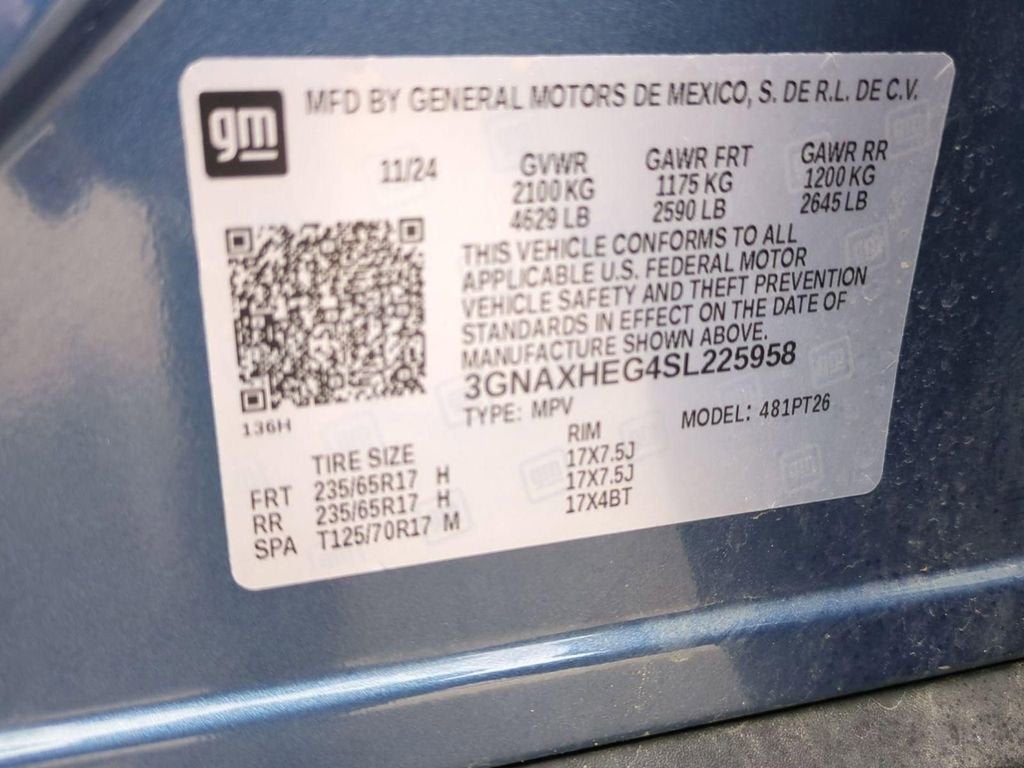 2025 Chevrolet Equinox LT