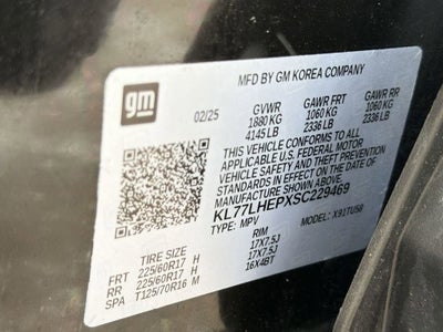 2025 Chevrolet Trax LT