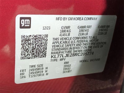 2024 Chevrolet Trax 2RS