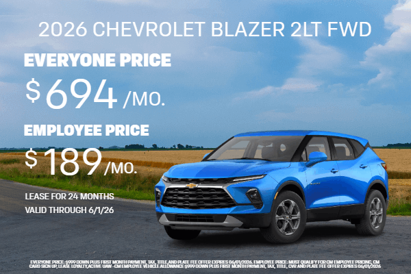 2026 Chevrolet Blazer 2LT FWD