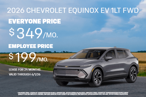 2026 Chevrolet Equinox EV 1LT FWD