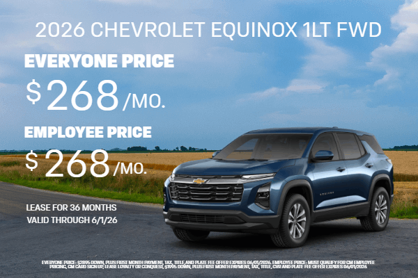 2026 Chevrolet Equinox 1LT FWD