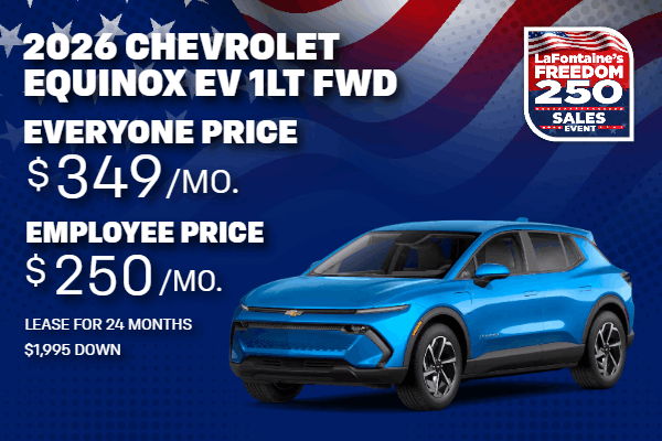 2026 Chevrolet Equinox EV 1LT FWD