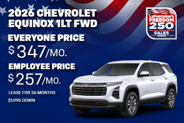 2026 Chevrolet Equinox 1LT FWD