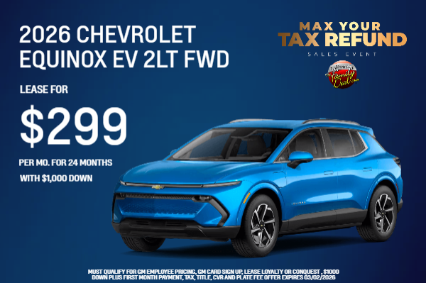 2026 Chevrolet Equinox EV 2LT FWD