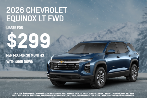 2026 Cheverolet Equinox LT FWD