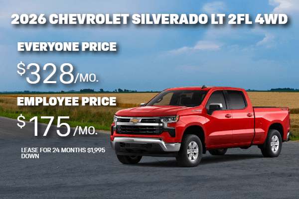 2026 Chevrolet Silverado 2FL 4WD