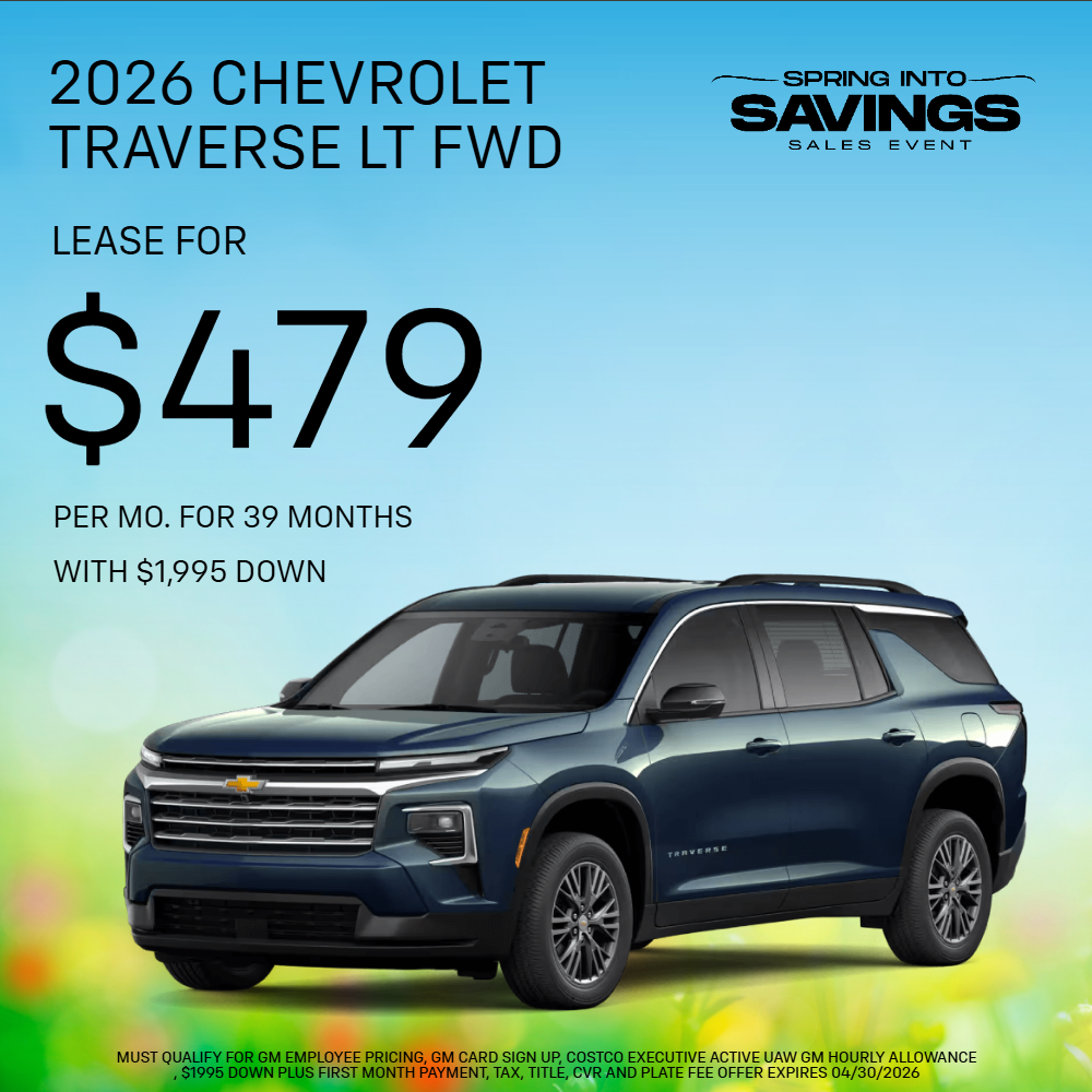 2026 Chevrolet Traverse LT FWD