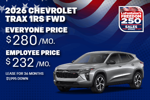 2026 Chevrolet Trax 1RS FWD