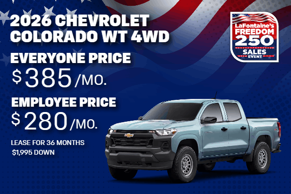 2026 Chevrolet Colorado WT 4WD